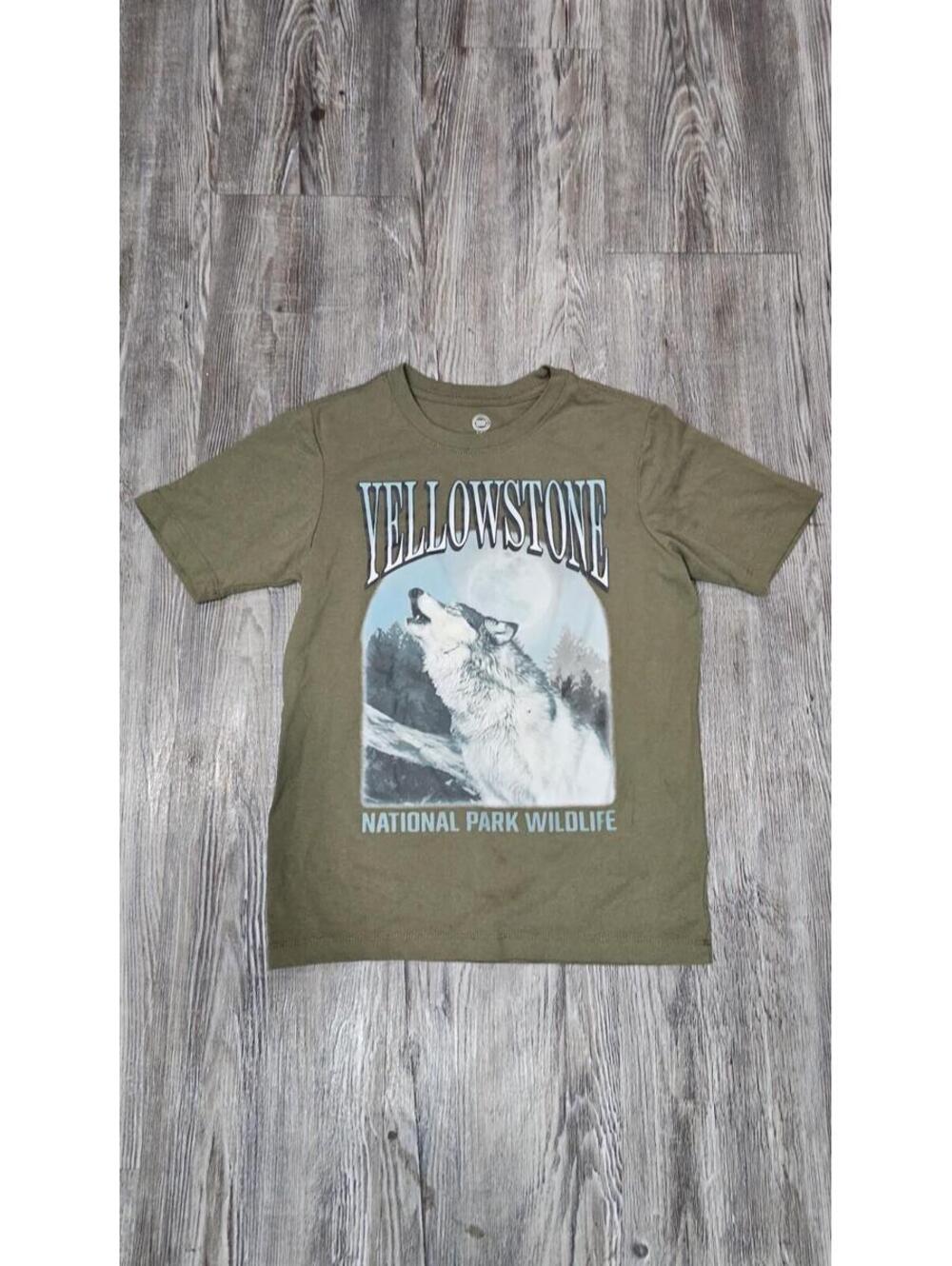 Yellowstone National Park Kids T-Shirt Size S 6-7 Graphic Tee